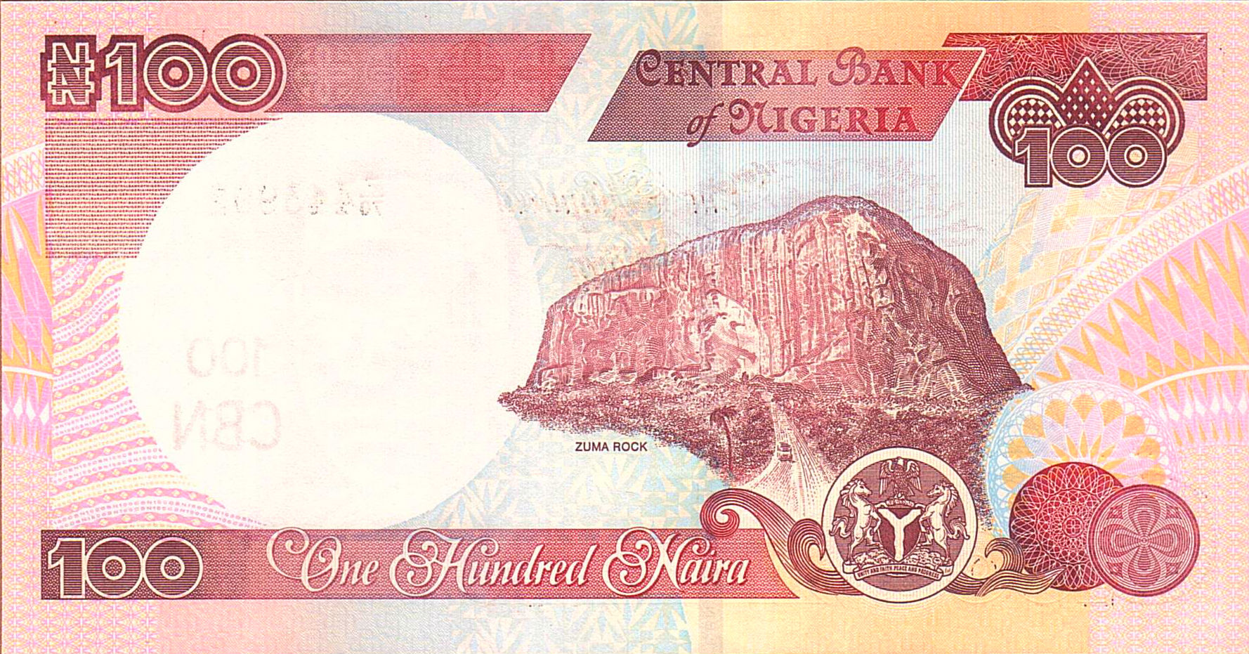 Nigeria 100 2010 UNC P-28/j1